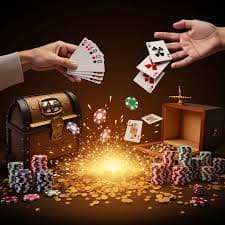 Ilustrasi proses verifikasi dan keamanan data dalam syarat dan ketentuan di platform online